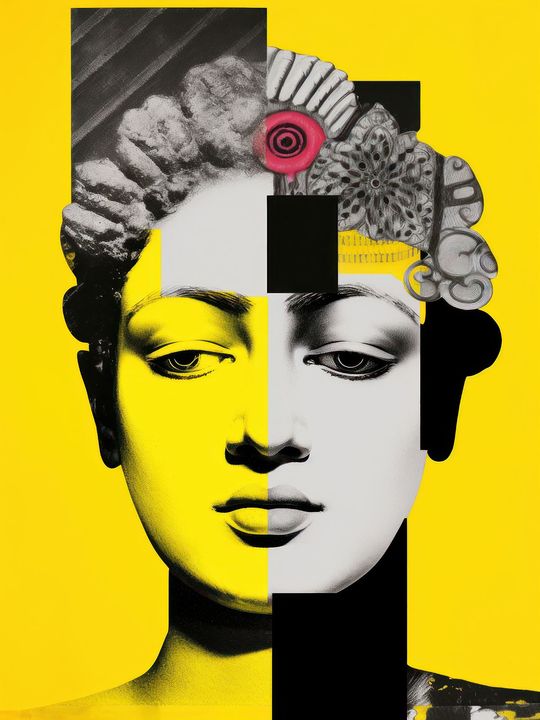 Tranh Canvas Pop art Thay Đổi Văn Hóa
