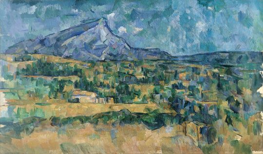 Tranh canvas phong cảnh sau ngọn núi