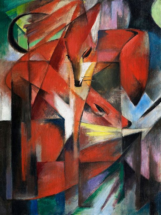 Tranh Canvas Trừu Tượng Cáo