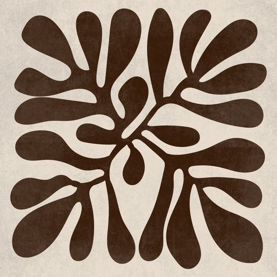 Tranh Canvas Trừu Tượng Lá Bí Ẩn