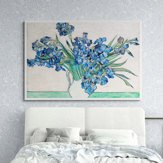 Tranh Canvas Van Gogh Irises (1890)