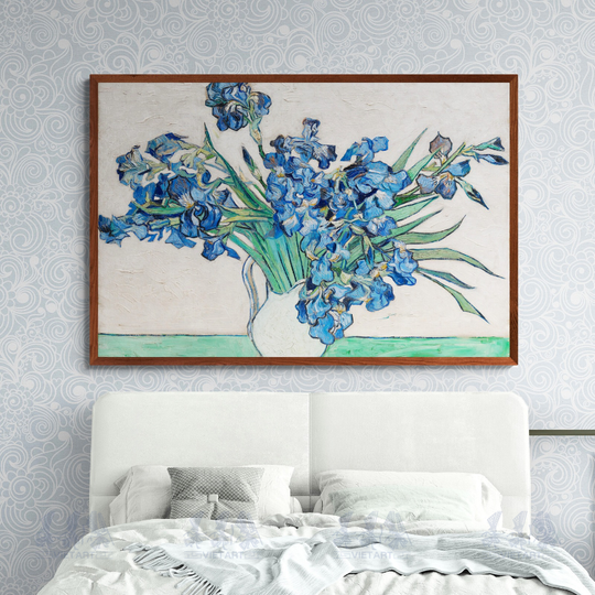 Tranh Canvas Van Gogh Irises (1890)
