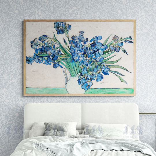Tranh Canvas Van Gogh Irises (1890)