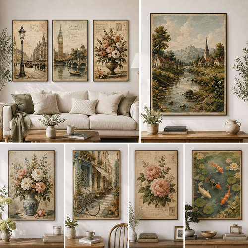 Tranh-phong-cách-vintage