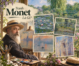Tranh Monet Là Gì? Khám Phá Những Kiệt Tác Nổi Tiếng Của Claude Monet