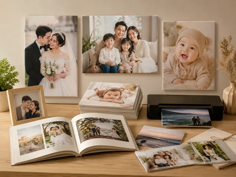 In Ảnh Lụa Theo Yêu Cầu – Đẹp, Sắc Nét, Bền Màu