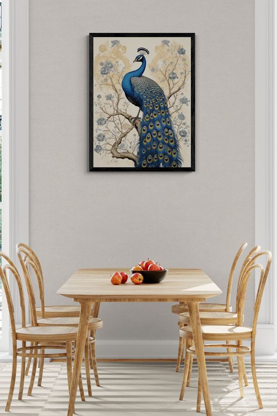 Tranh Canvas Phong Thủy Công Kiêu Hãnh