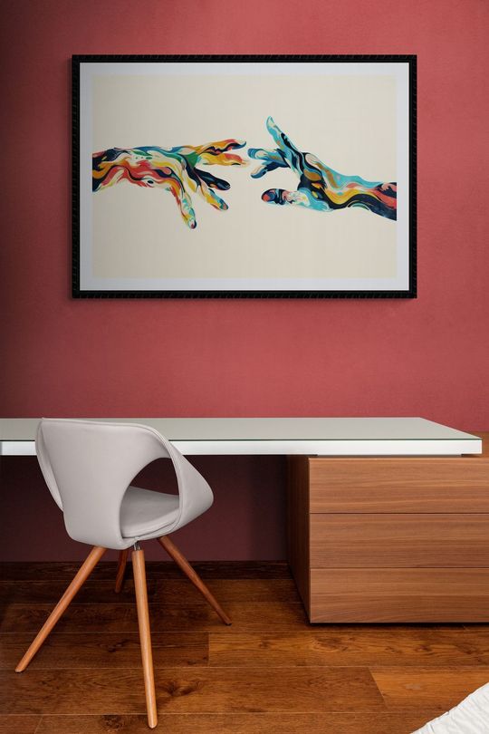 Tranh Canvas poster lìa xa