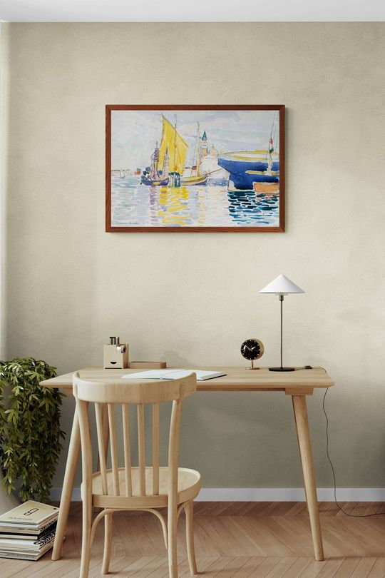 Tranh canvas phong cảnh biển đảo ở Venice