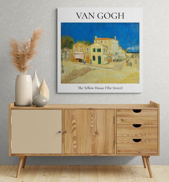 Tranh canvas Van Gogh The Yellow House