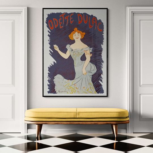 Tranh canvas Odette Dulac (1903) by Leonetto Cappiello