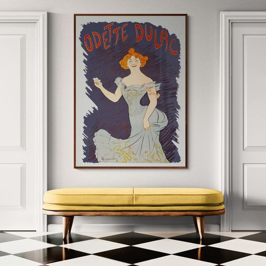 Tranh canvas Odette Dulac (1903) by Leonetto Cappiello