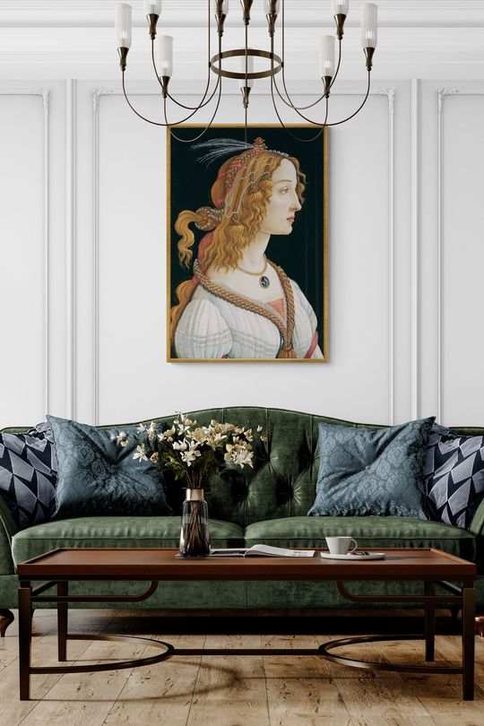 Tranh canvas Tôn Giáo Sandro Botticelli's Idealized