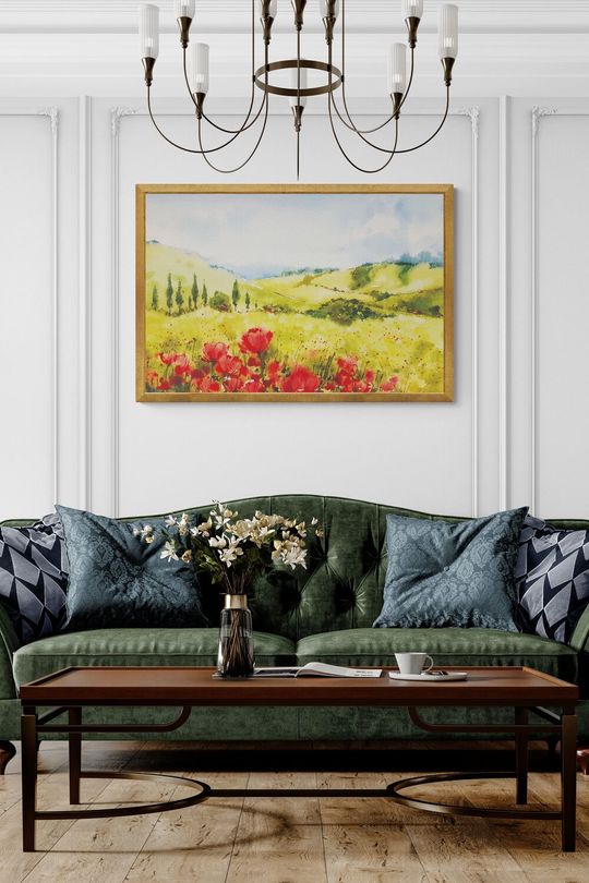 Tranh canvas thiên nhiên tươi đẹp