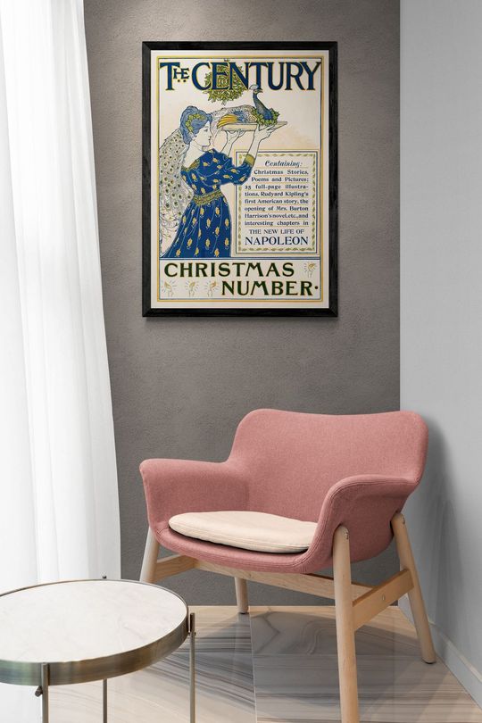 Tranh canvas Poster Giáng Sinh Thế Kỷ