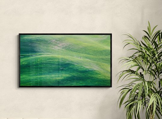 Tranh canvas phong cảnh Cánh Đồng Nắng Nhạt
