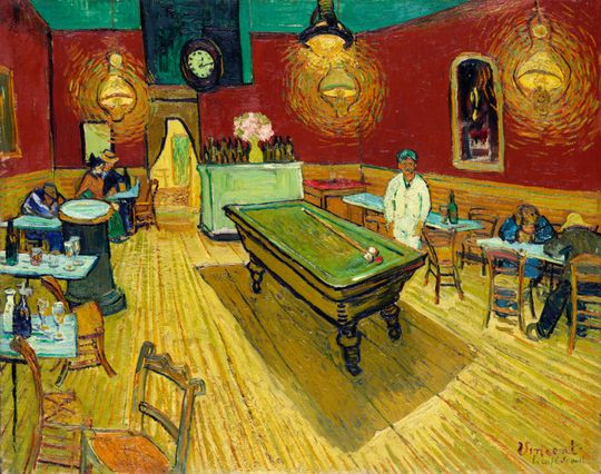 Tranh Canvas Danh Họa Van Gogh The Night Café 1888 