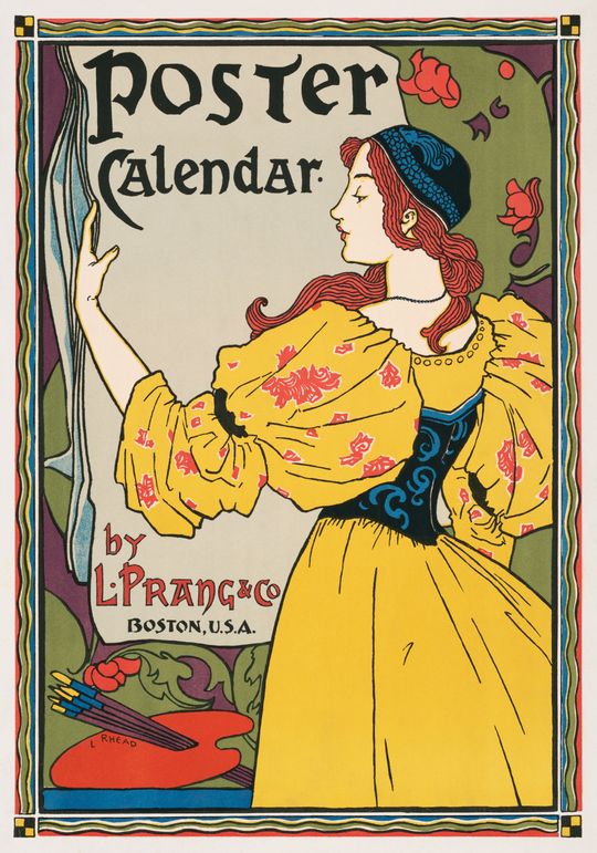 Tranh canvas Poster Calendar