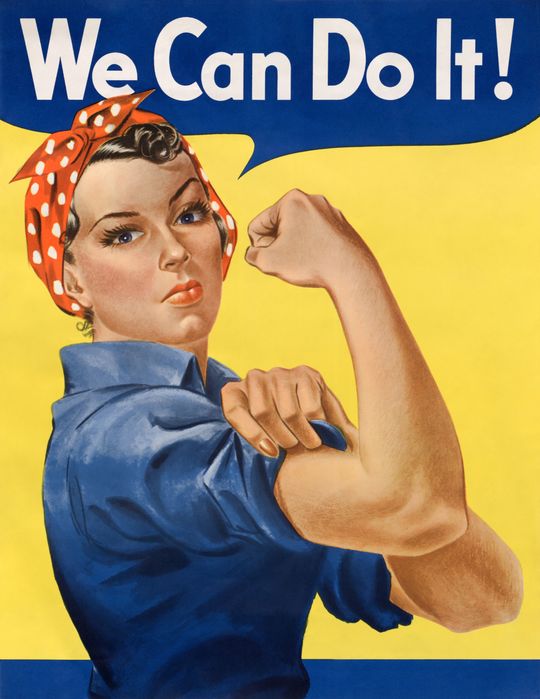 Tranh canvas Poster We Can Do It