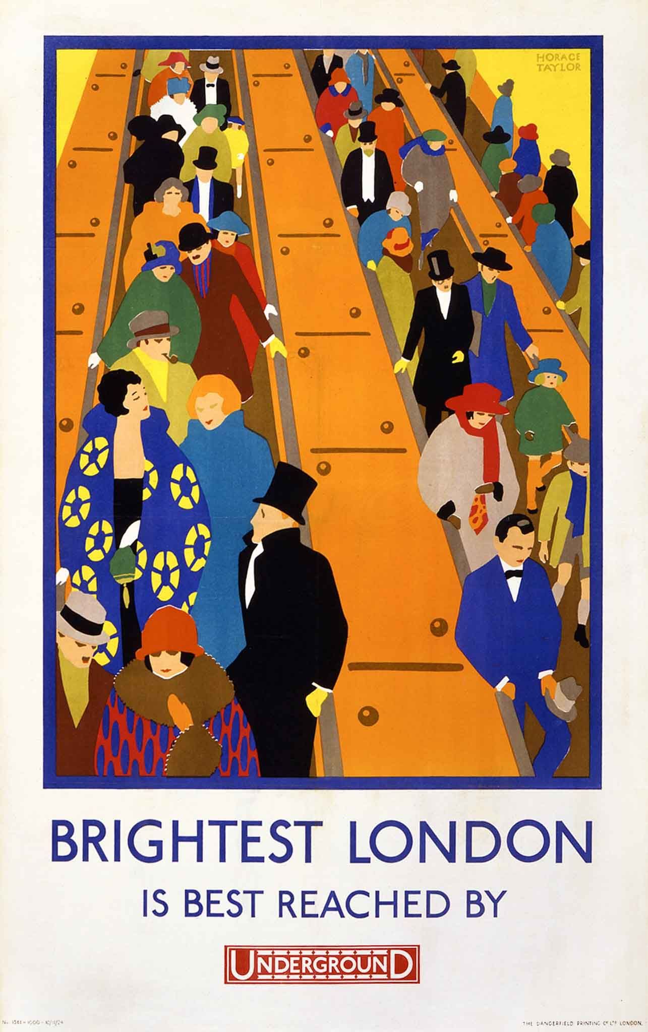 Tranh Canvas Poster Brightest London