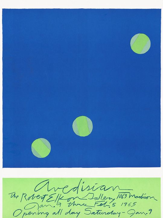 Tranh canvas poster Avedisian 1965
