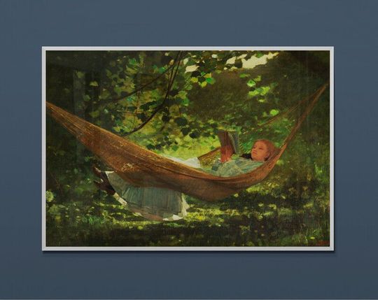Tranh canvas Sunlight and Shadow (1872) by Winslow Homer