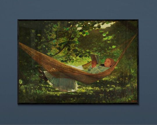 Tranh canvas Sunlight and Shadow (1872) by Winslow Homer