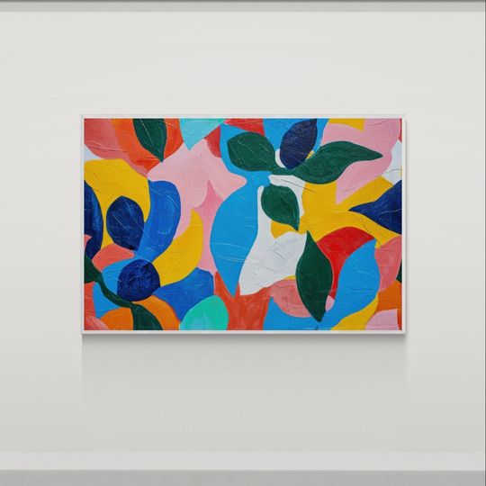 Tranh canvas Họa Khúc Tự Do