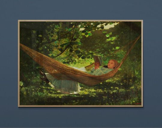 Tranh canvas Sunlight and Shadow (1872) by Winslow Homer