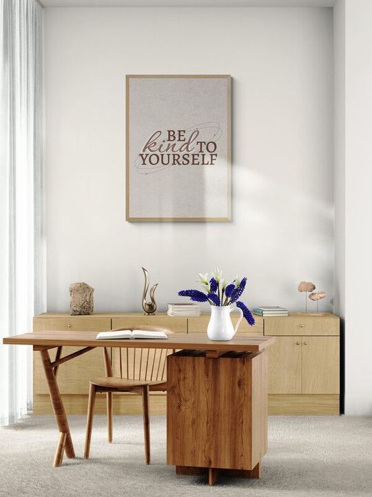 Tranh Canvas Động Lực Be Kind Your Self