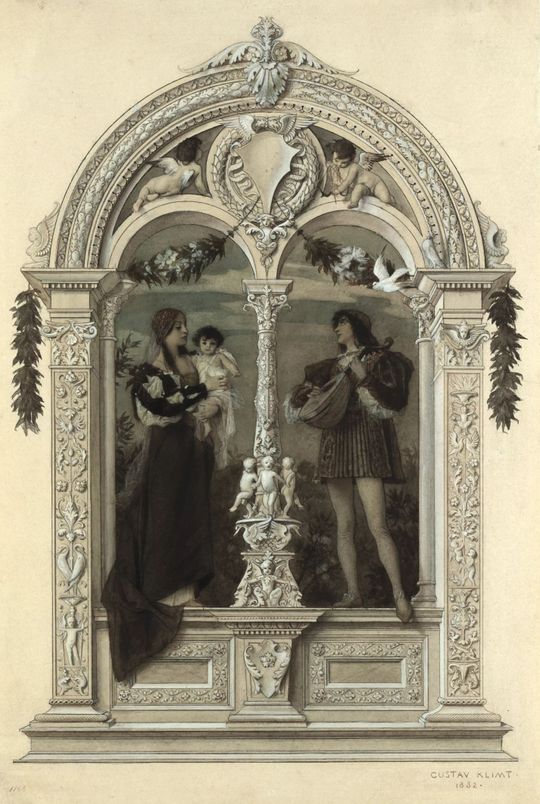 Tranh canvas Allegories and Emblems