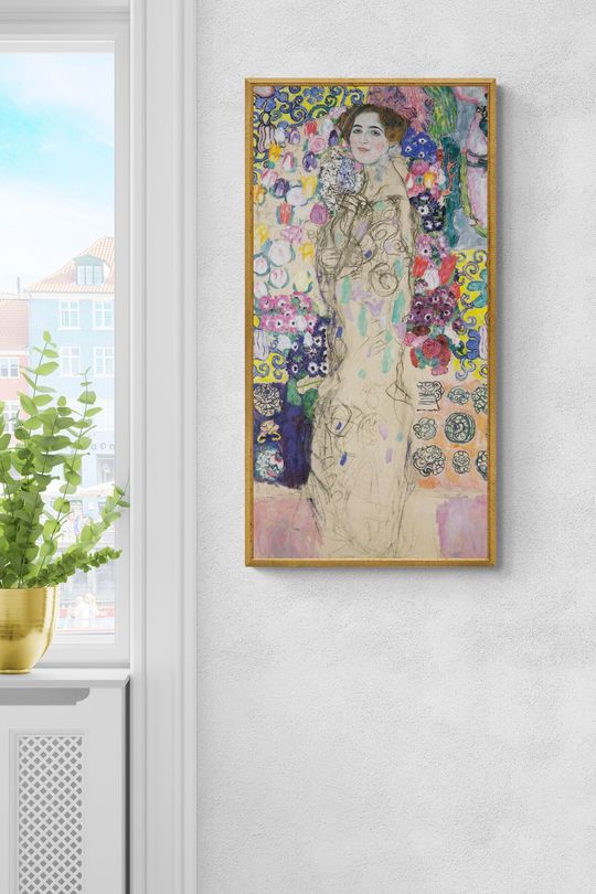 Tranh Canvas Thiếu Nữ Maria Munk