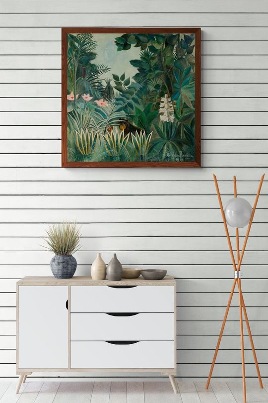Tranh Canvas Thiên Nhiên Rừng Xích Đạo