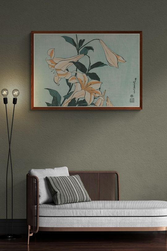 Tranh Canvas Hoa Lilies
