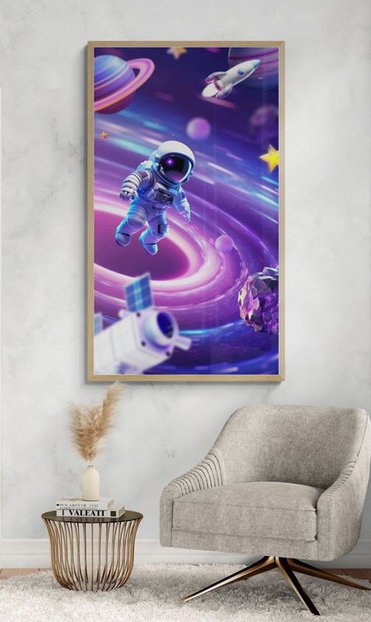 Tranh canvas vũ trụ Khám phá không gian
