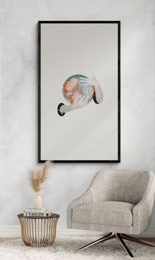 Tranh canvas động lực Tô vẽ ước mơ