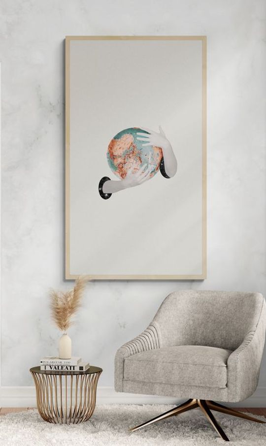 Tranh canvas động lực Tô vẽ ước mơ