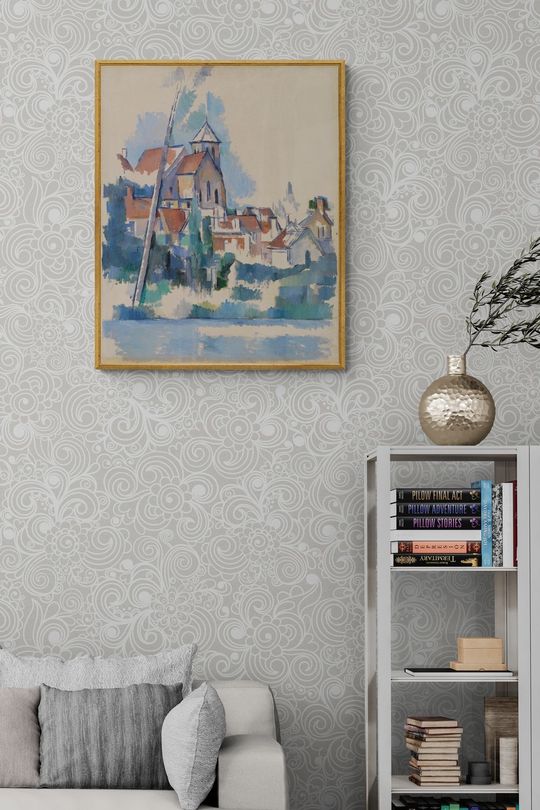Tranh canvas phong cảnh nhà thờ