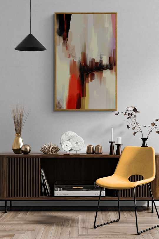 Tranh canvas trừu tượng đương đại