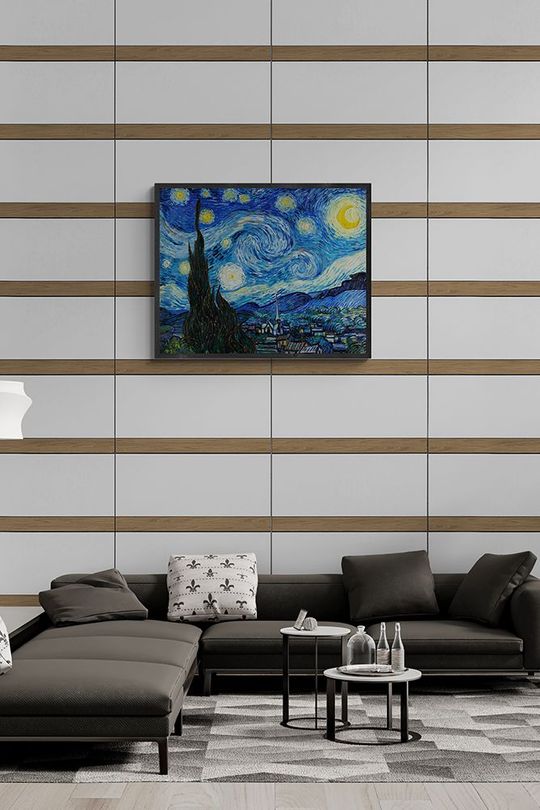 Tranh Canvas Danh Họa The Starry Night