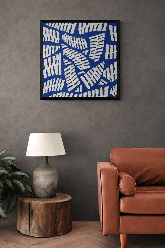 Tranh Canvas Trừu Tượng Vũ Điệu Của Lá