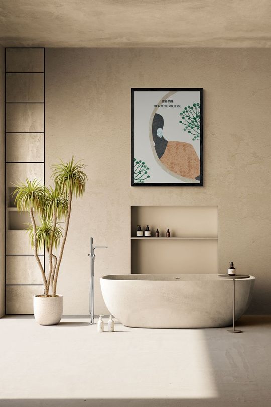 Tranh canvas trừu tượng Hình Vẽ Bí Ẩn