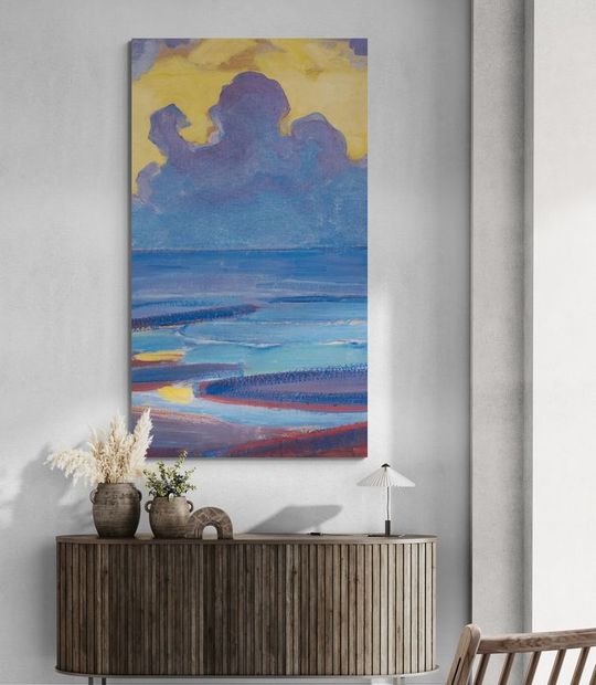 Tranh canvas biển sáng