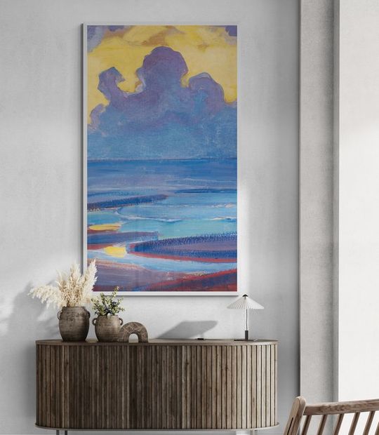 Tranh canvas biển sáng