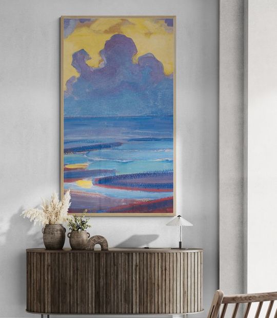 Tranh canvas biển sáng