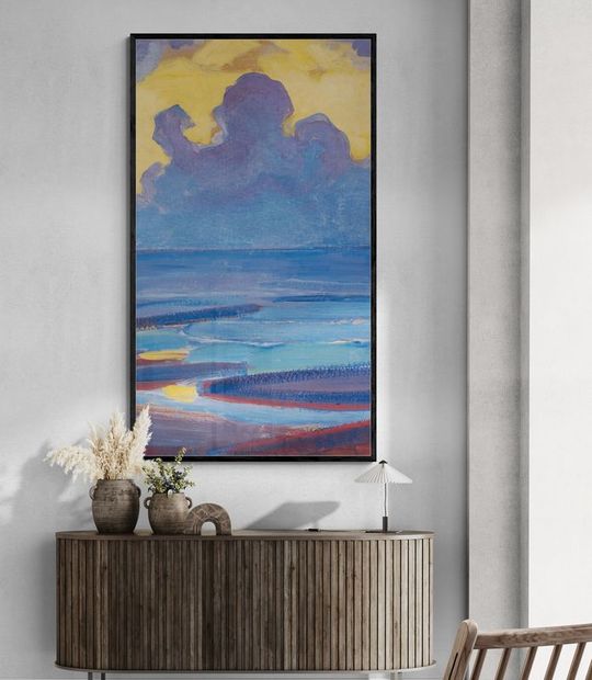 Tranh canvas biển sáng