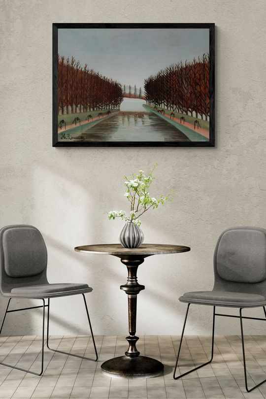 Tranh Canvas Phong Cảnh Kênh Đào