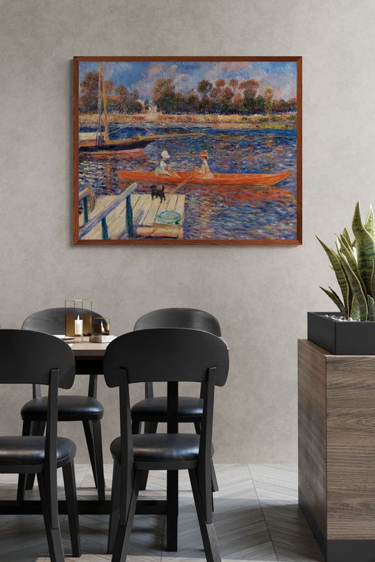 Tranh Canvas Phong Cảnh The Seine At Argenteuil