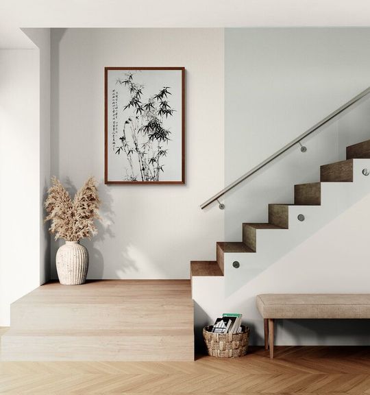 Tranh canvas phong thủy Bình An
