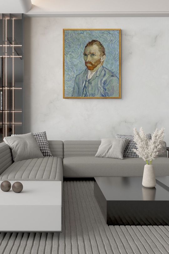 Tranh Canvas Danh Họa Chân Dung Tự Họa Vincent van Gogh